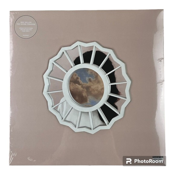 New/Sealed MAC MILLER - The Divine Feminine 2LP, Urban Outfitters, Pink Vinyl - Picture 1 of 12